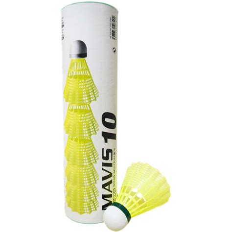 Yonex Mavis 10 Green Cap Yellow Nylon Shuttlecock Cialfo Sports