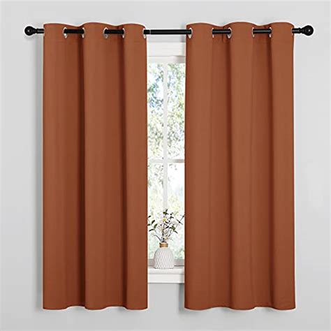 Best Burnt Orange Blackout Curtains For A Cozy Home