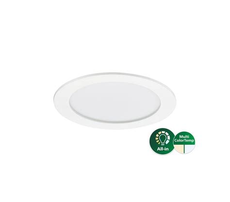 Philips LED Downlight Coreline DN145B Aluminium Wit 11W 1100lm 80D