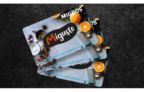 Concours Gagnez Lune Des 5 Cartes Cadeaux Migusto Dune Valeur De