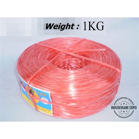 Tali Plastic Plastic Packing Rope Plastic Raffia String Rope Tali