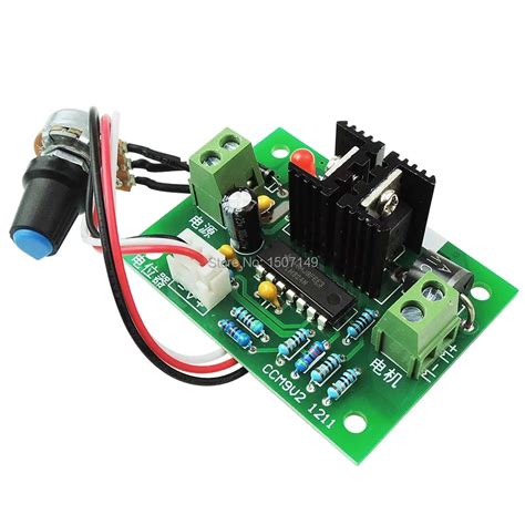 Unique Goods 12v 24vdc Max 3a Dc Motor Speed Controller Pwm Speed