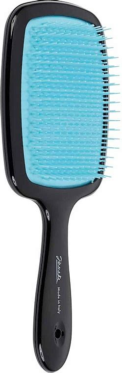 Janeke Superbrush Hair Brush Black Blue Makeup Uk