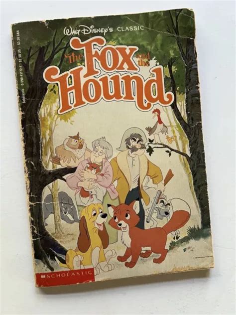 WALT DISNEYS THE Fox And The Hound 1988 Vintage 3 14 PicClick UK