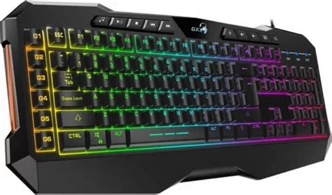 Teclado Gamer Gx Scorpion K Pro Retroiluminado Rgb Esp Cta En Venta