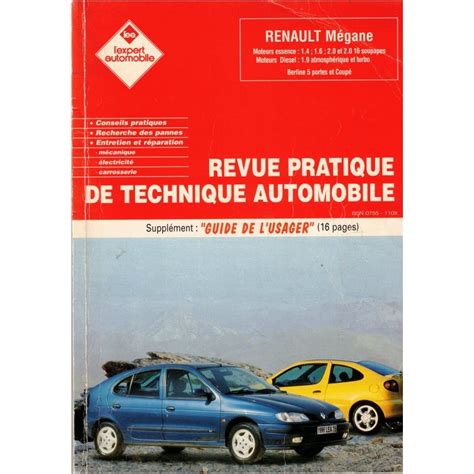 Revue Technique Automobile Renault M Gane L Expert Automobile