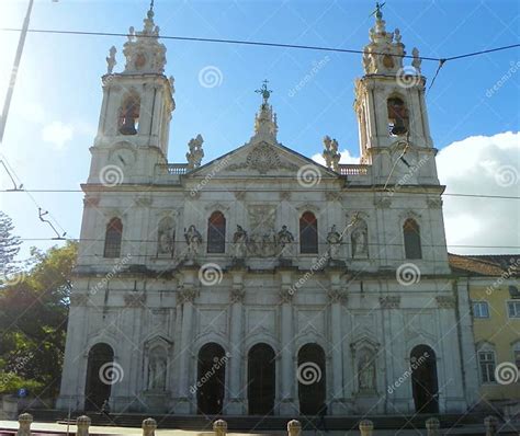 Portugal Lisbon Prasa Da Estrela Estrela Basilica Basi­lica Da