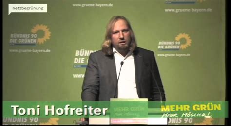 Dr Toni Hofreiter Bewerbungsrede Listenaufstellung LDK Augsburg