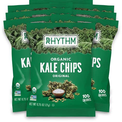 Rhythm Superfoods Kale Chips Original Organic And India Ubuy