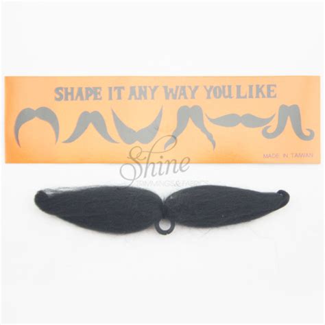 Fake Moustache Convertible | Shine Trimmings & Fabrics