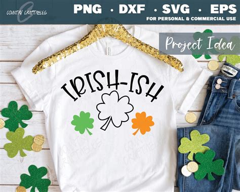 St Patricks Day Svg Irish Ish Svg Shamrock Svg Irish Flag Etsy