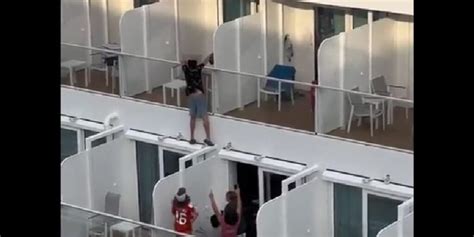 High Seas High Jinks Balcony Climbing Incident Aboard Carnival Mardi Gras