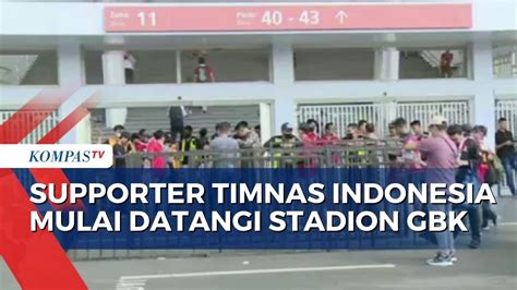 Jelang Pertandingan Indonesia Vs Vietnam Penonton Piala Aff Mulai