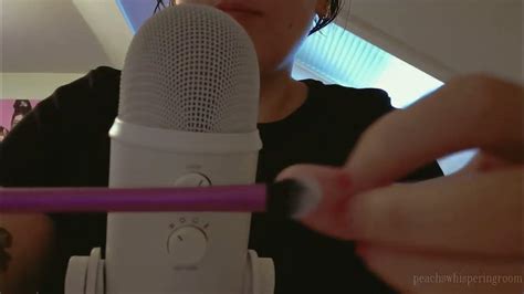 Asmr ~ Mic Brushing 🎙️ 🖌️ No Talking Youtube