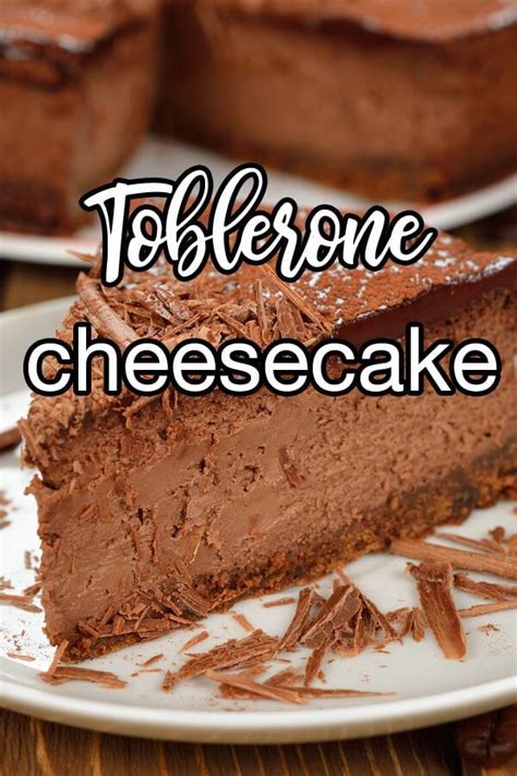 Toblerone Cheesecake Recipe Creamy And Delicious