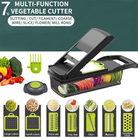 Cheap Multifunctional Vegetable Cutter Fruit Slicer Stainless Steel