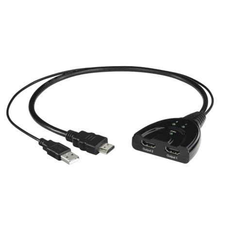 Skirstytuvas Hama Hdmi Kryp I Elektronikostaskas Lt