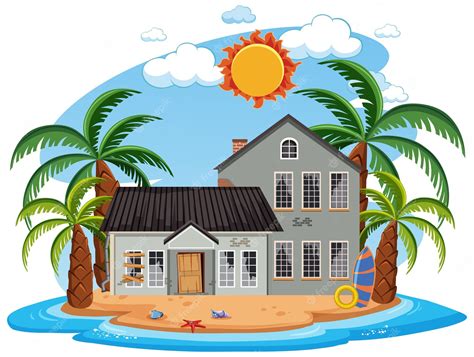 Beach Homess Clip Art Library