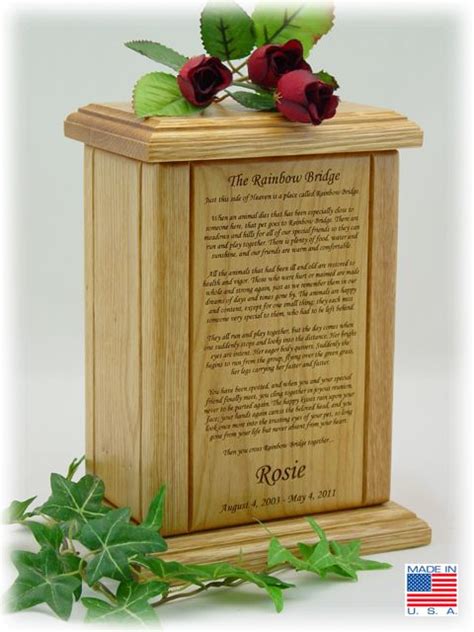 Pet Urns Human Urns Dog Urns Pet Cremation Rainbow Bridge Pet