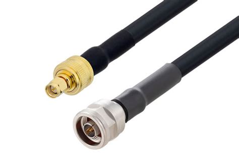 SMA Male To N Male Low Loss Cable 60 Inch Length Using LMR 400 UF Coax