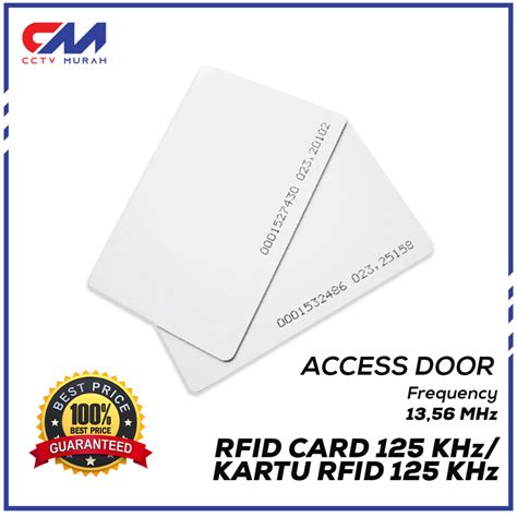 Jual Kartu Rfid Khz Tipis Rfid Card Khz Proximity Shopee