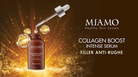 Miamo Collagen Boost Intense Serum Siero Viso Effetto Filler E Anti