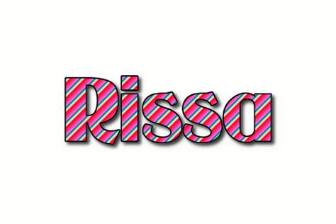 Rissa Logo | Free Name Design Tool from Flaming Text