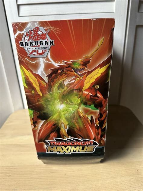 Bakugan Dragonoid Maximus 8 Lights And Sound Transforming Action Figure Sealed Us 778988284032 Ebay