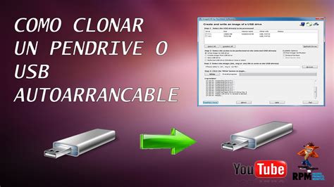 Como Clonar Un Pendrive O Usb Booteable O Autoarrancable Youtube