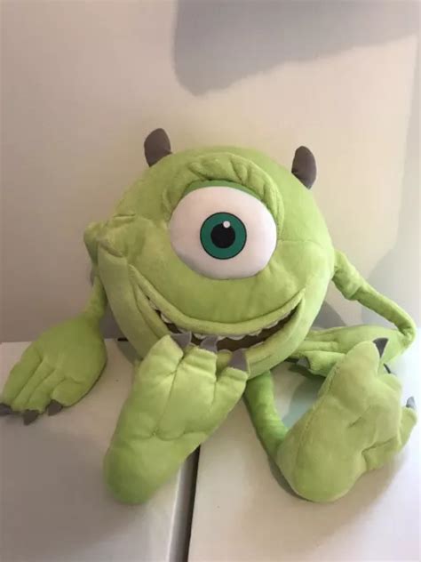 Disney Pixar Monsters Inc Mike Wazowski Plush Mattel