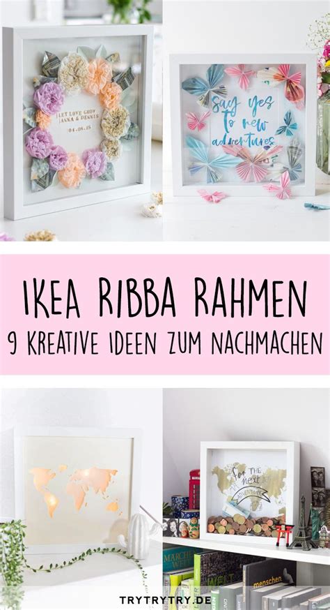 Tolle DIY Ideen Mit Dem IKEA RIBBA Rahmen Egal Ob Spardose