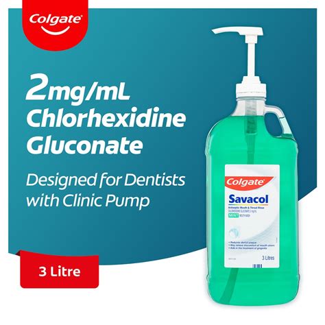 Cg C Colgate Savacol Preprocedural Chlorhexidine Antiseptic