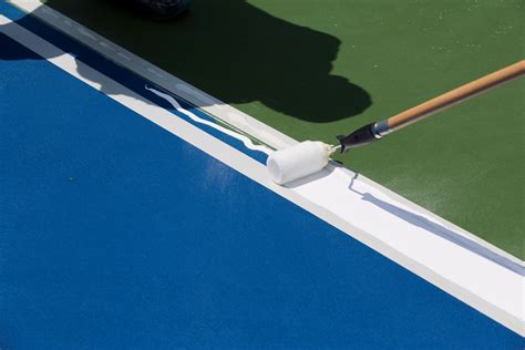 Painting A Tennis Court Cincy and Dayton