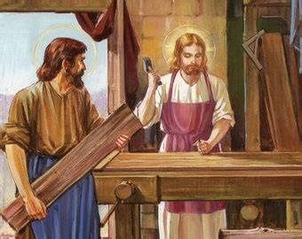 Jesus the Carpenter | Etsy