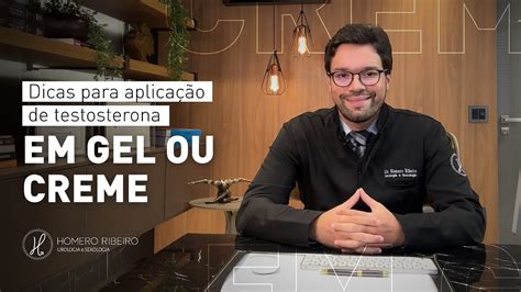 Dicas Para Aplica O De Testosterona Em Gel Ou Creme Youtube