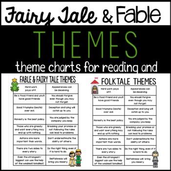 Fable and Fairy Tale Themes by The Teaching Nook | TPT