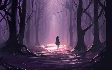 1920x1200 Walking Alone In Forest 1080P Resolution ,HD 4k Wallpapers ...