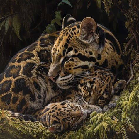 Bornean Clouded Leopard Augment Reality With Natural Wonders In 2024