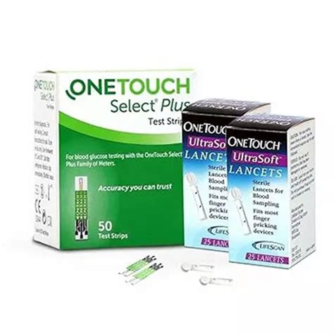 Buy Onetouch Select Plus Pieces Diabetes Test Strips With Ultra