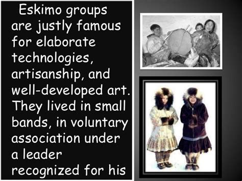 Eskimo culture and traditions