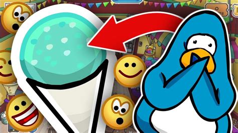 How To Get The New Snow Cone Pin Club Penguin Rewritten Youtube