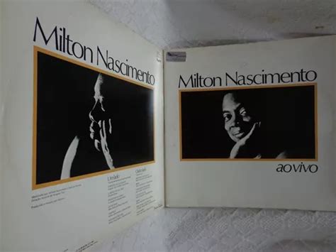 Lp Vinil Milton Nascimento Ao Vivo 1983 Polygram Capa Dupla MercadoLivre