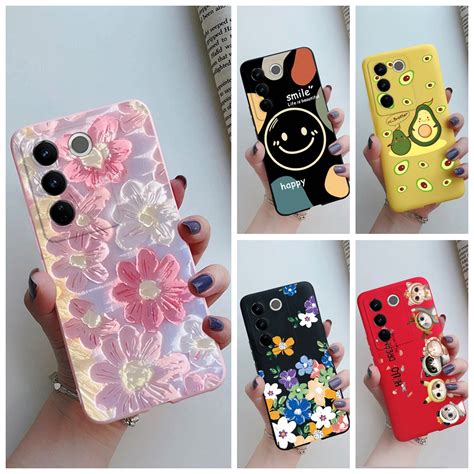 Vivo V V Pro Case New Stylish Flower Cartoon Phone Case For