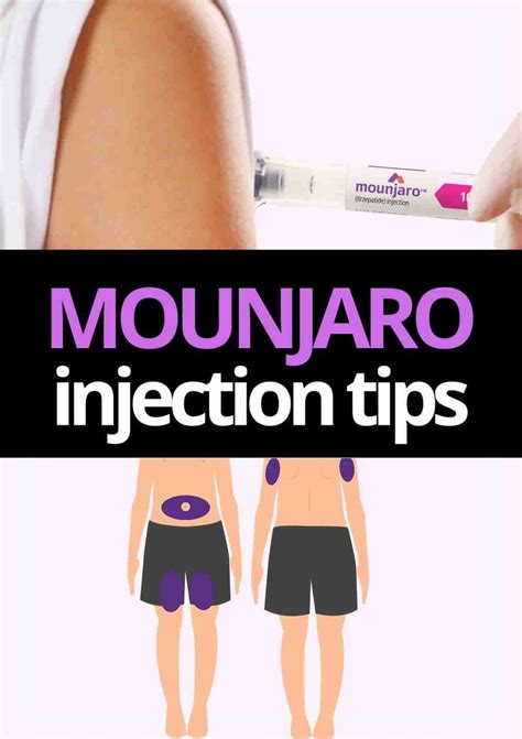 Mounjaro Injection Tips Injections Stomach Thighs