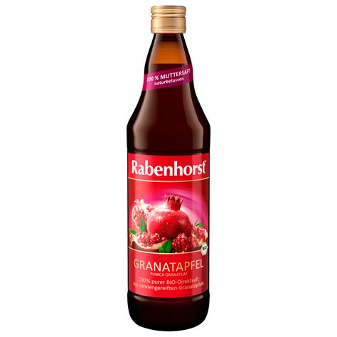 Rabenhorst Bio Granatapfel Muttersaft 07l Bei Rewe Online Bestellen