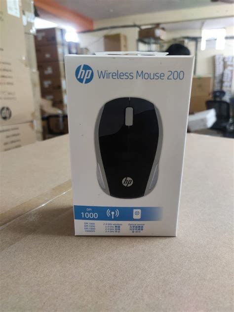 Hp 200 Wireless Optical Mouse 24ghz Wireless Silver At Rs 472piece