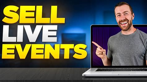 Selling Live Stream Events: How to get started - YouTube