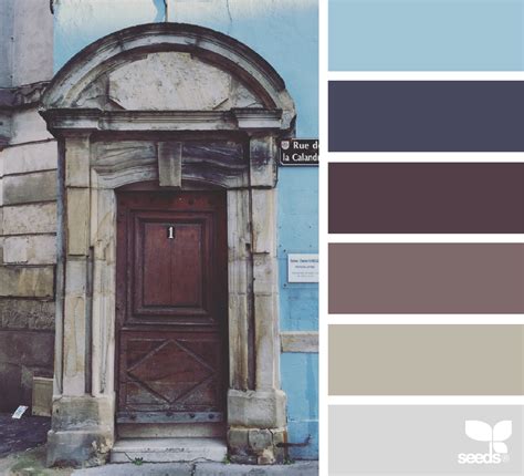 Design Seeds Color Palette For Wooden Door Hues