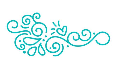 Decorative Swirly Lines Vector Art, Icons, and Graphics for Free Download