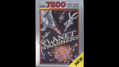 Atari 7800 Planet Smashers 1990 Atari YouTube